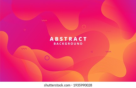 Abstract Colorful geometric background. Modern background design. Liquid color. Fluid shapes composition. Fit for presentation design. website, basis for banners, wallpapers, brochure, posters