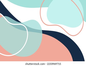 Abstract Colorful geometric background. Modern background design. Liquid color. Fluid shapes composition. Fit for presentation design. website, basis for banners, wallpapers, brochure, posters
