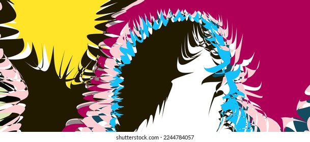 Abstract Colorful geometric background. Modern background. dynamic shapes composition. Fit for presentation design. website, the basis for banners, wallpapers, brochures, posters