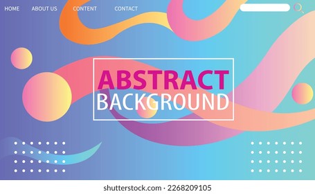 Abstract Colorful geometric background. Modern background design. Liquid color. Fluid shapes composition. Fit for presentation design. website, basis for banners, wallpapers, brochure, posters