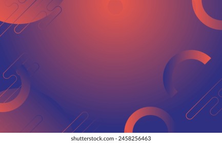 Abstract Colorful geometric background. New Trend Modern Template gradient color and small polka dot technology background Design with liquid shape vector design