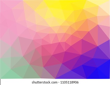 abstract colorful geometric background.low poly texture vector