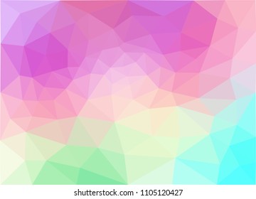 abstract colorful geometric background.low poly texture vector