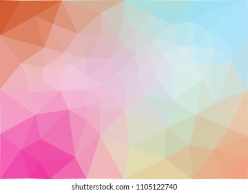 abstract colorful geometric background.low poly texture vector