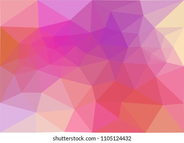 abstract colorful geometric background.low poly texture vector