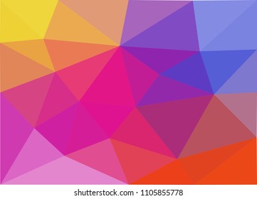 abstract colorful geometric background.low poly pattern vector