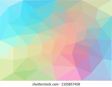 abstract colorful geometric background.low poly pattern vector