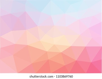 abstract colorful geometric background. polygon pattern vector