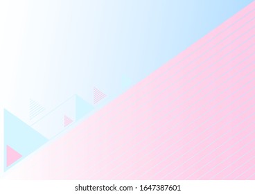 Abstract colorful geometric background set, graphic banner cover and advertising design layout template. Eps10 vector.
