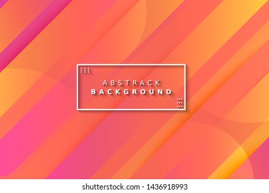 	
Abstract colorful geometric background. Simple dynamic shapes with trendy gradient composition. Fluid shapes composition.