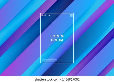 	
Abstract colorful geometric background. Simple dynamic shapes with trendy gradient composition. Fluid shapes composition.