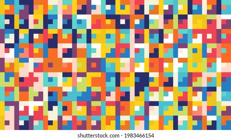 Abstrakter bunter geometrischer Hintergrund. Muster für Broschüren, Flyer, Zeitschriften, Banner usw. 