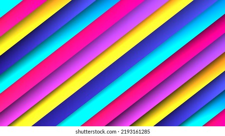 
Resumen de diseño de plantillas de fondo geométrico colorido. Fondo de color intenso para sitio web, cartel, volante, diseño de afiches y diseño de promoción

