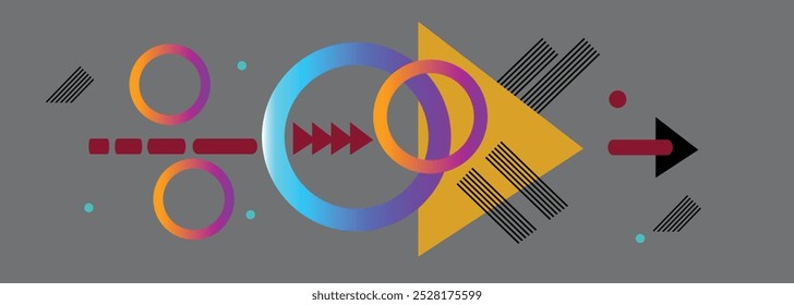 Abstractas fondo geométrico colorido con patrón de Formas triangulares. Geométrica creativa con una variedad de fondo de patrón geométrico para su diseño
