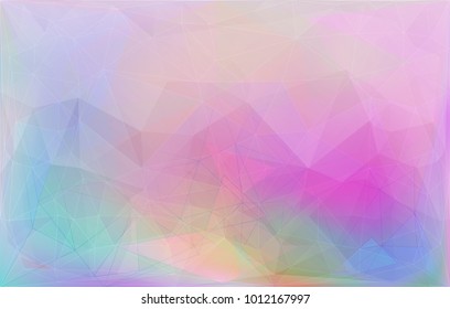 Abstract colorful geometric background. Vector illustration of abstract shades of purple colored geometric background.