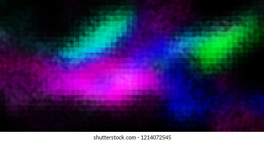 Abstract colorful geometric background. Vector illustration