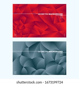 Abstract Colorful Geometric Background. Vector illustration for your design. geometric background.