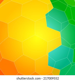 Abstract colorful geometric background. Vector illustration