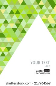 Abstract colorful geometric background, vector template. 