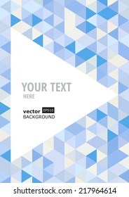 Abstract colorful geometric background, vector template. 