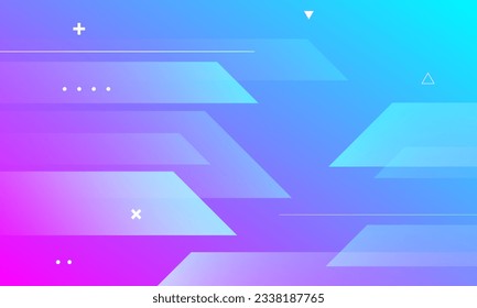 Abstract colorful geometric background. Vector illustration