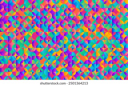 Fondo geométrico colorido Abstractas, Vector