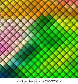 Abstract colorful geometric background, vector illustration