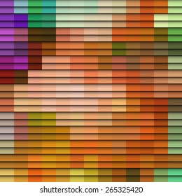 Abstract colorful geometric background, vector illustration