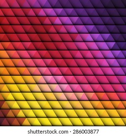 Abstract colorful geometric background, vector illustration