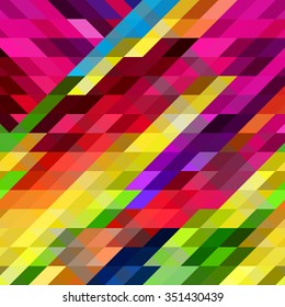 Abstract colorful geometric background. Vector illustration. Eps 10