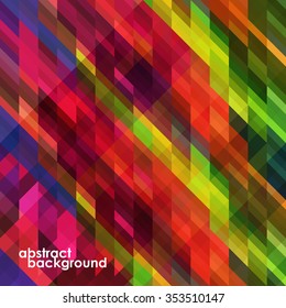 Abstract colorful geometric background. Vector illustration. Eps 10