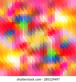 Abstract colorful geometric background with vibrant tones