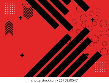 Fundo de banner geométrico colorido abstrato. Vetor abstrato design gráfico banner fundo modelo para papel de parede, modelo, cartaz, capa do livro, brochura, folheto, folheto