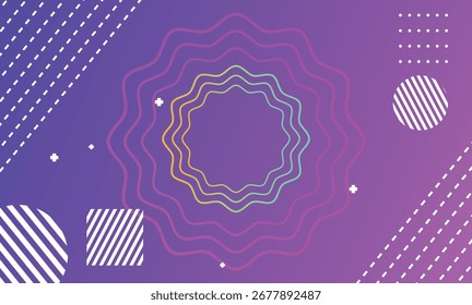 Abstract colorful geometric banner background. Vector abstract graphic design banner background template for wallpaper, template, poster, book cover, brochure, leaflet, flyer