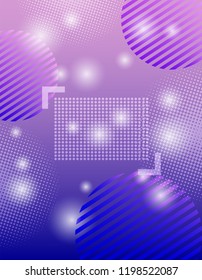 Abstract. Colorful geometric circle shapes background.,light and shiny for  layout, brochure,page, poster. Vector illustration