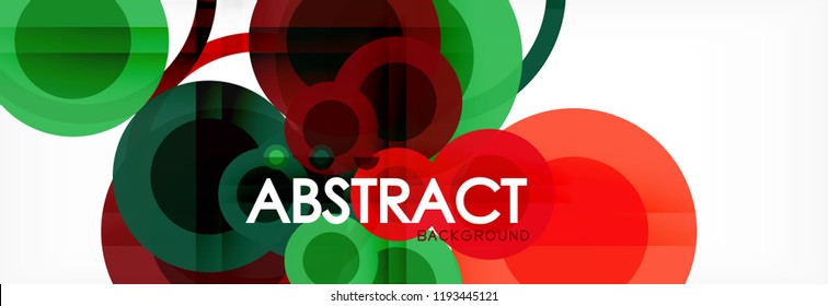 Abstrakte bunter geometrischer Aufbau - mehrfarbiger Hintergrund, Vektorgrafik