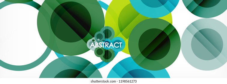 Abstrakte bunter geometrischer Aufbau - mehrfarbiger Hintergrund, Vektorgrafik