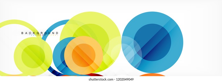 Abstrakte bunter geometrischer Aufbau - mehrfarbiger Hintergrund, Vektorgrafik
