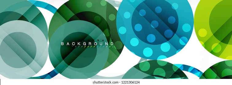 Abstrakte bunter geometrischer Aufbau - mehrfarbiger Hintergrund, Vektorgrafik