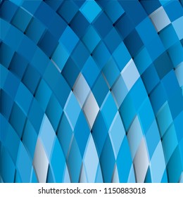 Abstract colorful geometric curve square texture. Vector blue banner background for web design. Can be adapt to Brochure, Annual Report, Magazine, Poster, Presentation, Portfolio, Flyer, Banner, Web.