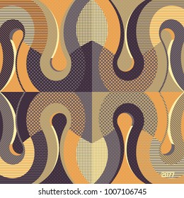 Abstract colorful geometric design. Vector illustration. Can be used for advertising, marketing, presentation.