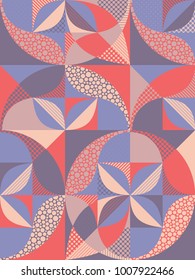 Abstract colorful geometric design. Vector illustration. Can be used for advertising, marketing, presentation.