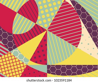 Abstract colorful geometric design. Vector illustration. Can be used for advertising, marketing, presentation.