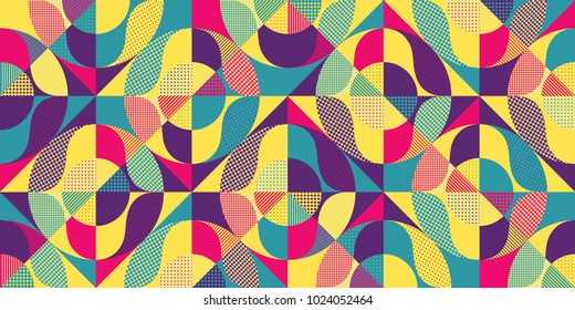 Abstract colorful geometric design. Vector illustration. Can be used for advertising, marketing, presentation.