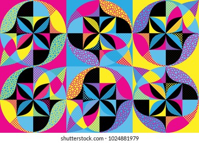 Abstract colorful geometric design. Vector illustration. Can be used for advertising, marketing, presentation.