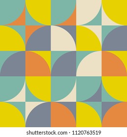 Resumen de diseño geométrico colorido. Ilustración vectorial. El modelo puede utilizarse como plantilla para el folleto, el informe anual, la revista, el afiche, la presentación, el volante y el banner.
