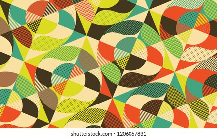 Abstract colorful geometric design. Vector illustration. Can be used for advertising, marketing, presentation.