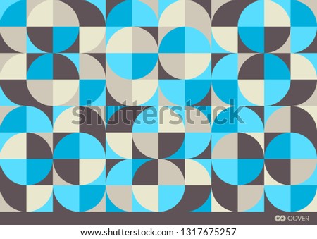 Abstract colorful geometric design. Vector illustration. Pattern can be used as a template for brochure, annual report, magazine, poster, presentation, flyer and banner.