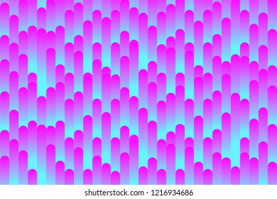 Abstract colorful geometric dynamic shapes float up background. Vector illustration EPS 10