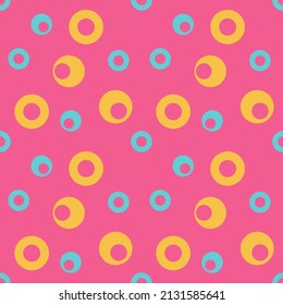 Abstract . Colorful geometric element pattern seamless. design for pillow, print, fashion, clothing, fabric, gift wrap. Vector.